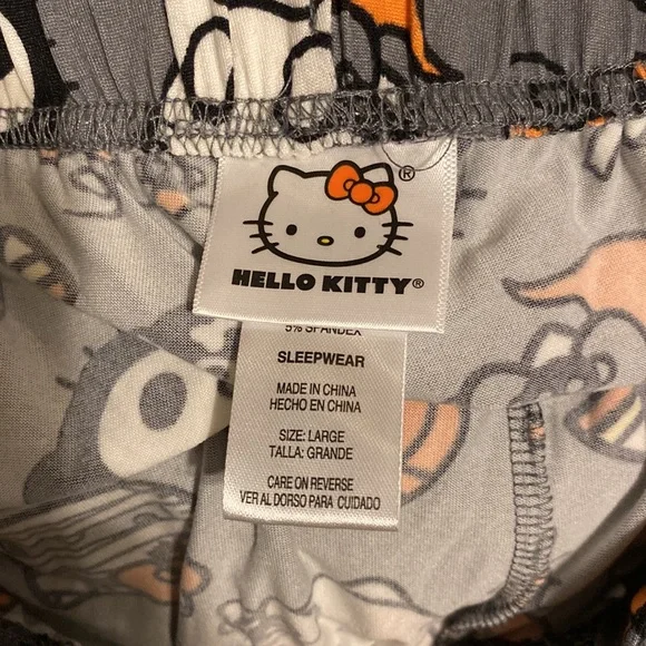 Hello Kitty Viral TikTok Halloween Pajama Pants - Picture 4 of 4